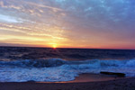 Cape Cod Beach at Sunset by Dusty Rogers