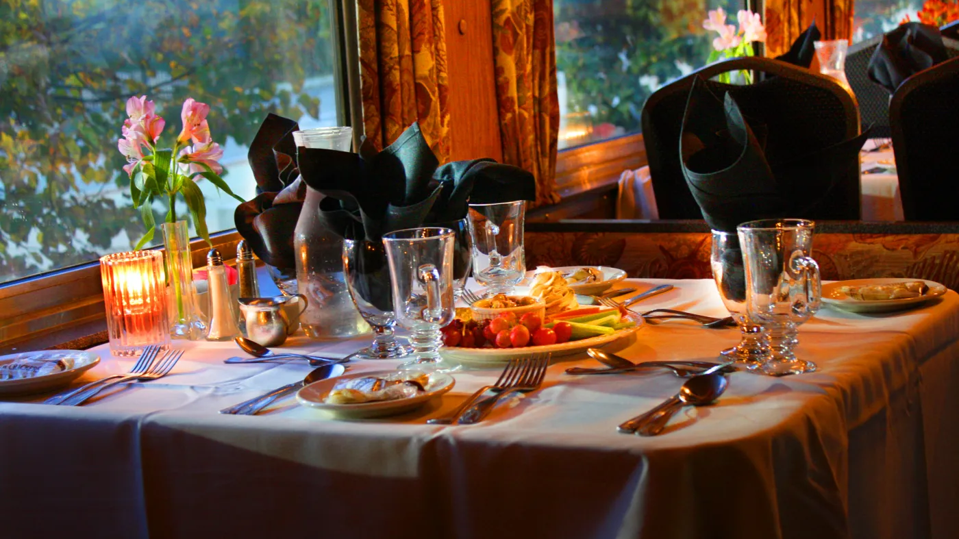 Gourmet on the Go- Dining Options Aboard the Train