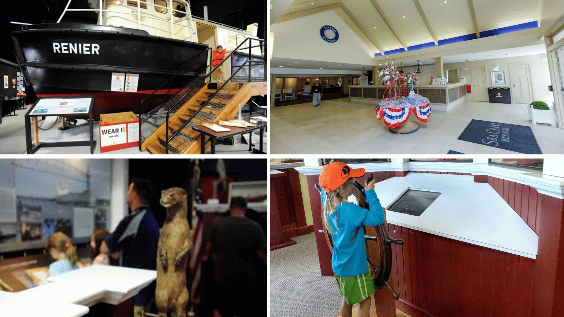 Inside the Cape Cod Canal Exhibits