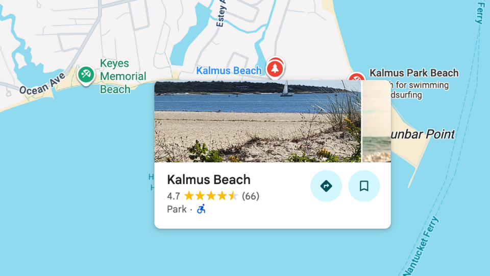 Kalmus Beach Information