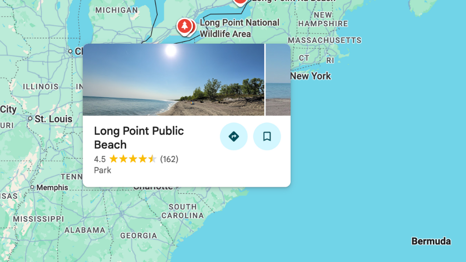 Long Point Beach Information